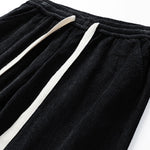Drawstring Corduroy Joggers
