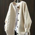 THE LORENZA | CABLE CARDIGAN