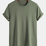 5 Pieces Basic Regular Fit Cotton T-Shirts