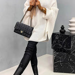 Batwing Sleeves Cozy Overisized Pullover Sweater