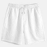 Short Sleeve Letter Jacquard T-Shirt & Shorts