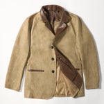 Men's Autumn Vintage Buckskin Jacket
