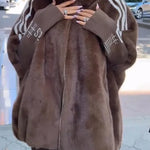 BRIELLE��� | Statement Faux Fur Hooded Jacket