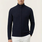 LÉON NAVY VOYAGER RIB VEST
