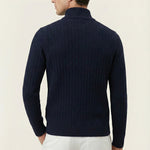 LÉON NAVY VOYAGER RIB VEST