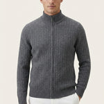 Léon Grey Rib Vest