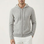 Santo Zipper Vest Light Grey