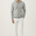 Santo Zipper Vest Light Grey
