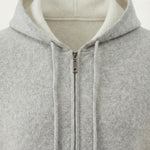 Santo Zipper Vest Light Grey