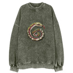 Snake Zodiac Vintage Sweatshirt
