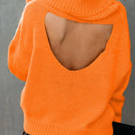 turtleneck pullover sweater