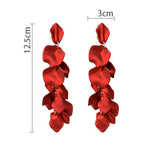 Stylish Tasseled Acrylic Earrings Accessories