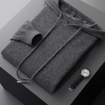 PURE EXTRA-FINE MERINO WOOL LEISURE HOODIE