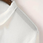 Lusso - Men's Ultra Comfortable Long Sleeve Polo Shirt
