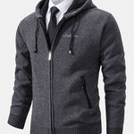 Zip Up Hooded Sweater