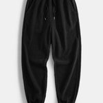 Relax Fit Quarter Zip Ethnic Geometric Patchwork Teddy Sweatshirt & Teddy Fleece Jogger Pants
