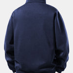 Relax Fit Quarter Zip Sweatshirt