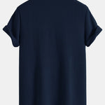 Short Sleeved Waffle Polo