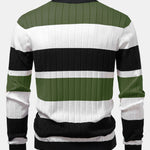 Stripe Crew Neck Sweater