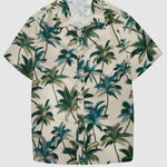 Men's Hawaiian Print Casual Resort Style Short Sleeve Shirt