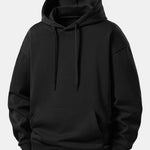 Western Cowboy Back Print Relax Fit Hoodie