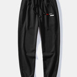 Paris Stripe Print Relax Fit Hoodie & Jogging Pants
