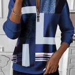 Marisol | Chunky Zip Cable Knit Sweater