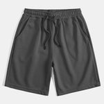 3 Pieces Mid Length Drawstring Shorts