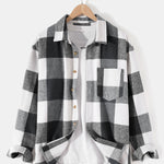 Flannel Plaid Overshirt