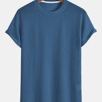 Waffle Arc Hem T-Shirt