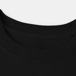 Skull Line Print Crew Neck Relaxed Sweatshirt
