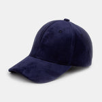 Classic Soft Velvet Casual Baseball Cap