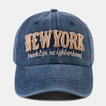 New York Embroidery Cotton Baseball Cap