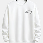 King Print Relax Fit Sweatshirt