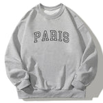 Paris Print Relaxed Sweatshirt