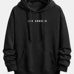 Los Angeles Print Relax Fit Hoodie & Jogging Pants