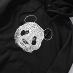 Panda Painting Print Hoodie