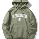 Worldwide Character Print Hoodie