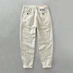 Leandro Linen Drawstring Trousers