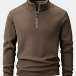 Quarter-Zip Fleece Sweatshirt & Polar Fleece Straight Leg Pants