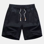 3 Pieces Linen Drawstring Shorts