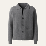 Valero Cashmere Cardigan Graphite