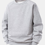 Basic Crew Neck Sweatshirt & Jogger Pants