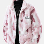 Faux Fur Zip-Up Jacket
