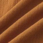 Solid Color Basic Henley Shirts & Linen Cotton Blend 11" Shorts