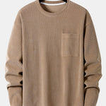 Long Sleeve Relax Fit Corduroy T-Shirt
