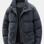Corduroy Puffer Jacket