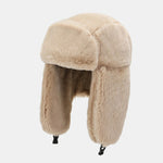 Thick Winter Beanie Hat With Windproof Ears Flaps Protection