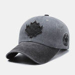 Vintage Maple Leaf Patch Baseball Cap