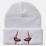 Scary Clown Eyeball Knitted Hat Halloween Costume Party Gift